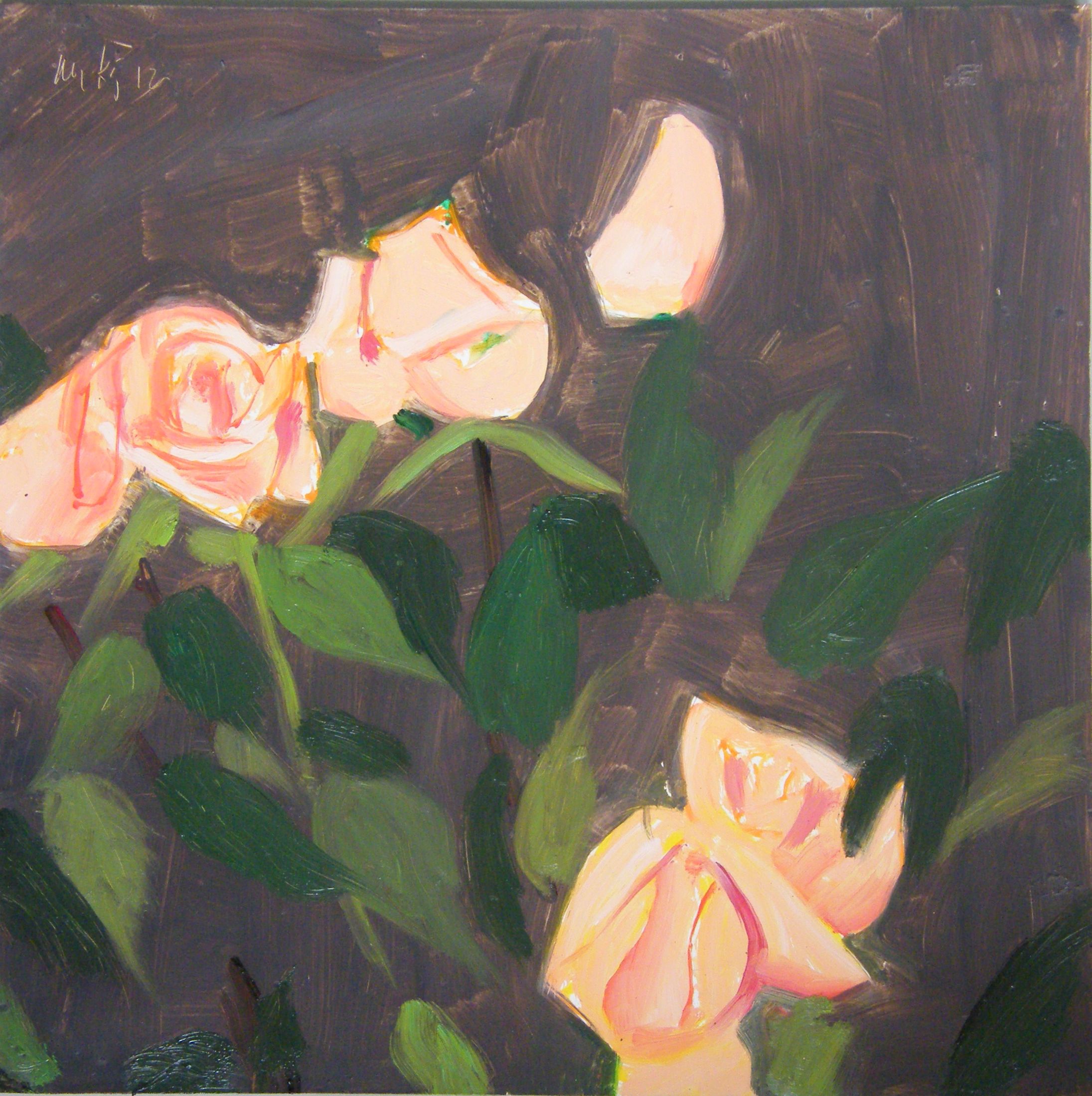  Pink Roses 2 (study), Alex Katz