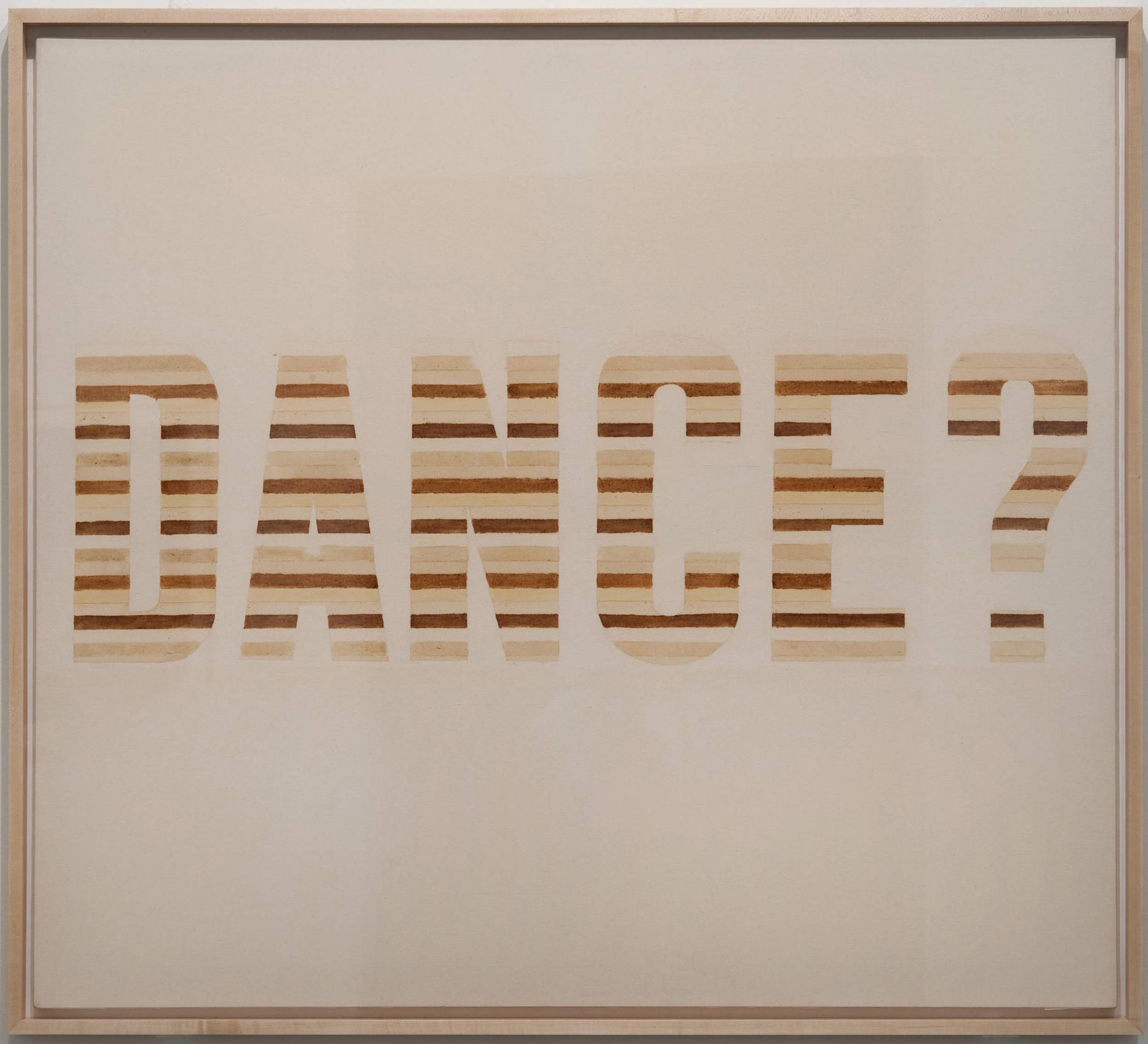 dance, ed ruscha, 1973