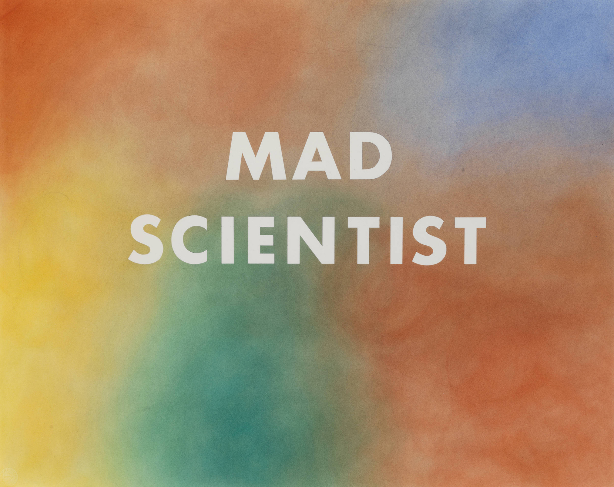 Mad Scientist, Ed Ruscha, 1975