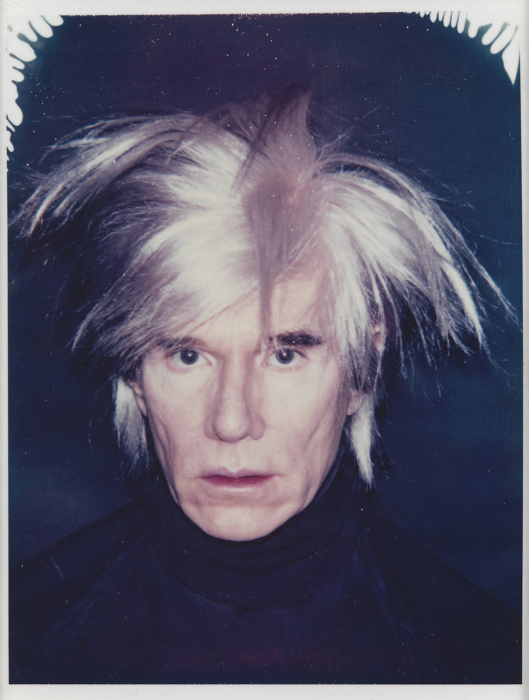 Andy Warhol, Self-Portrait with Fright Wig, 1986. ARTIST ROOMS Tate and National Galleries of Scotland.  © 2025 The Andy Warhol Foundation for the Visual Arts, Inc. / Licensed by DACS, London.