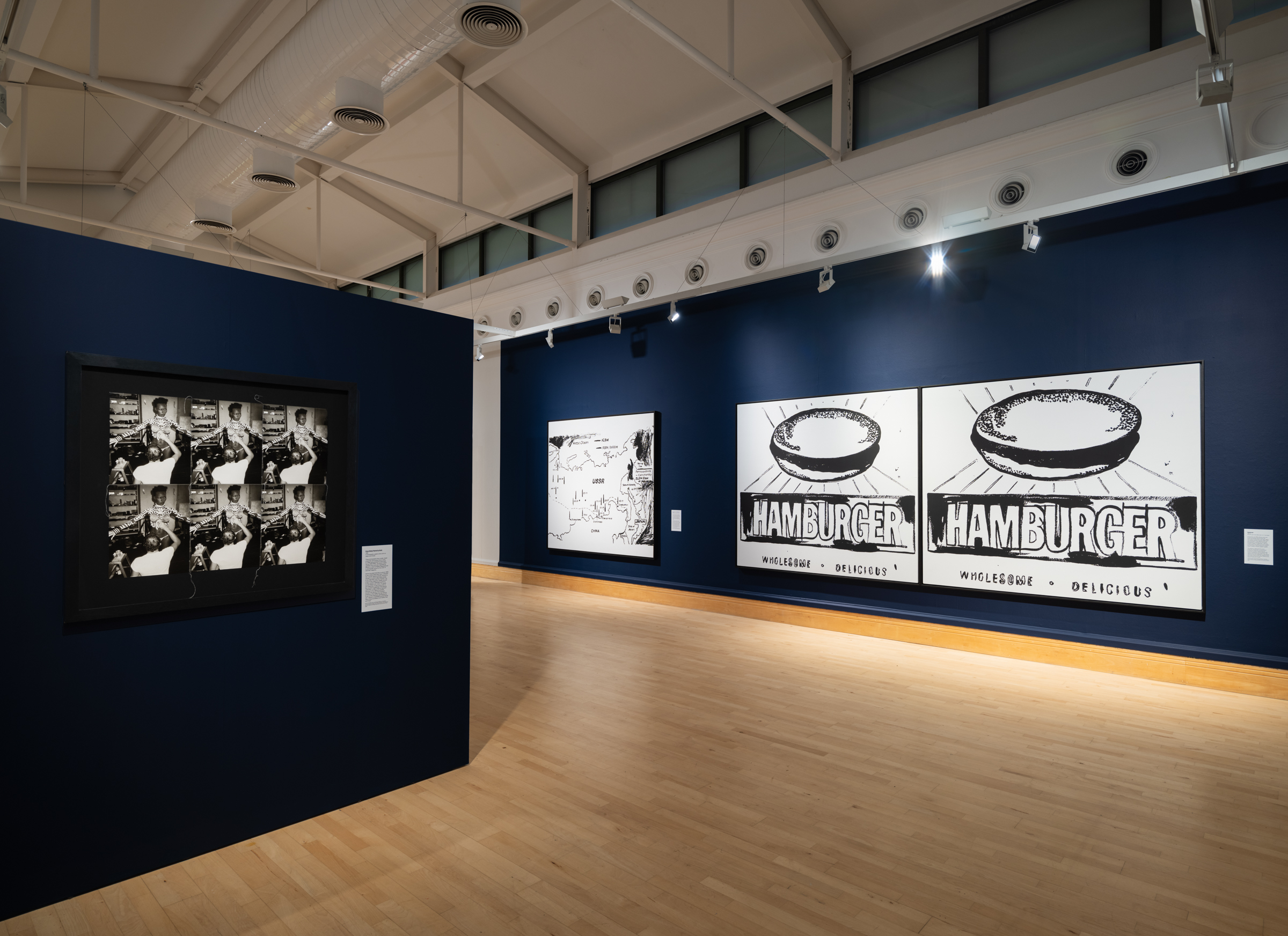 ARTIST ROOMS Andy Warhol: Pop Icon at Lakeside Arts, 24 January - 19 April 2026. Artwork © 2026 The Andy Warhol Foundation for the Visual Arts, Inc. /  Artist Rights Society (ARS), New York and DACS, London / Photo © Tate (Lucy Green and Yili Liu)