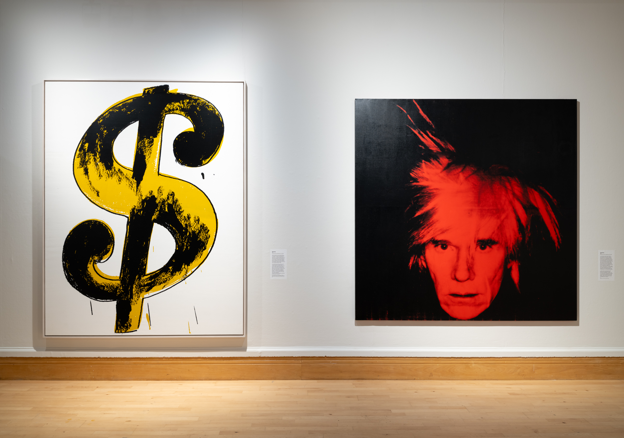 ARTIST ROOMS Andy Warhol: Pop Icon at Lakeside Arts, 24 January - 19 April 2026. Artwork © 2026 The Andy Warhol Foundation for the Visual Arts, Inc. /  Artist Rights Society (ARS), New York and DACS, London / Photo © Tate (Lucy Green and Yili Liu)