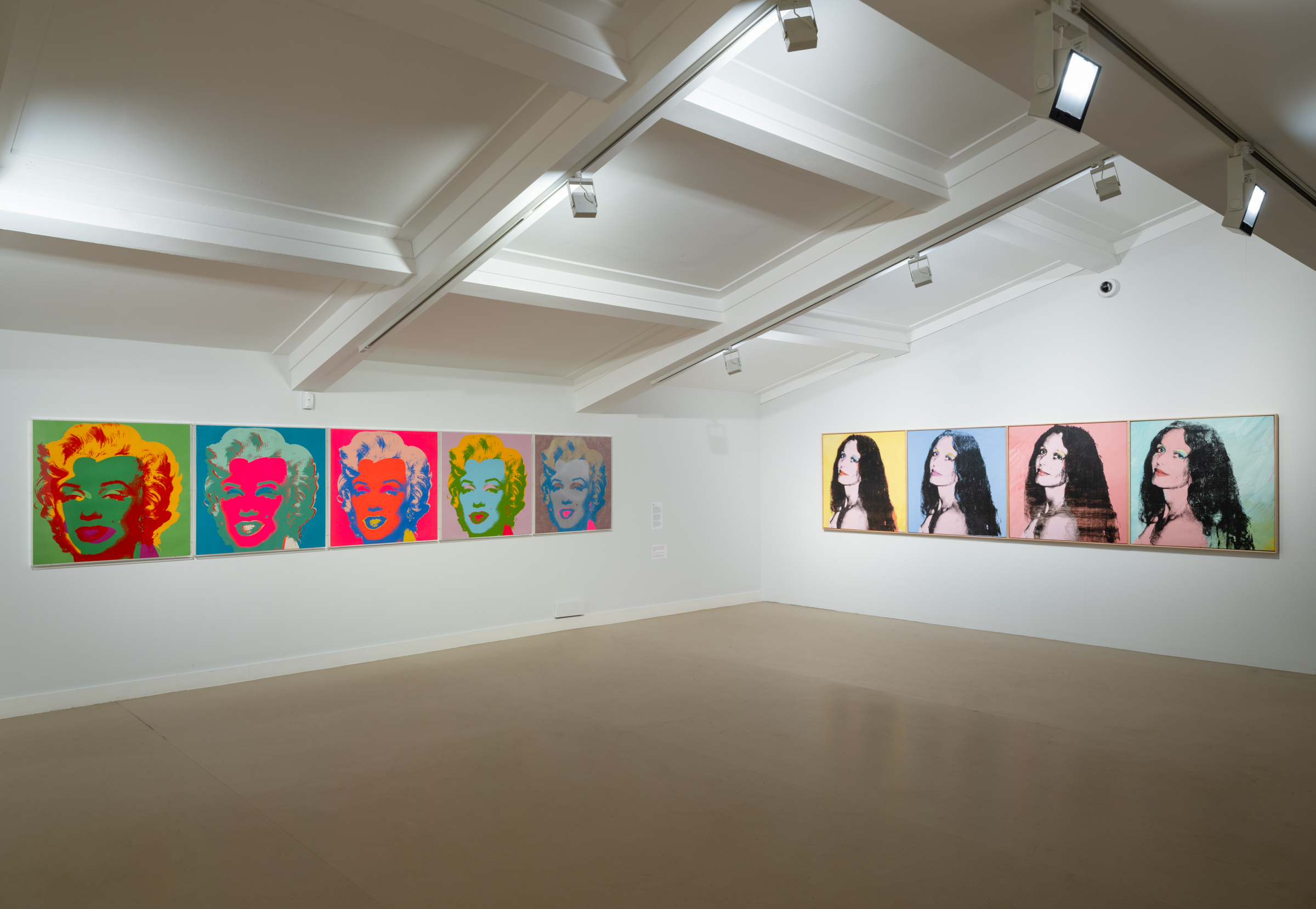 ARTIST ROOMS Andy Warhol: Pop Icon at Lakeside Arts, 24 January - 19 April 2026. Artwork © 2026 The Andy Warhol Foundation for the Visual Arts, Inc. /  Artist Rights Society (ARS), New York and DACS, London / Photo © Tate (Lucy Green and Yili Liu)