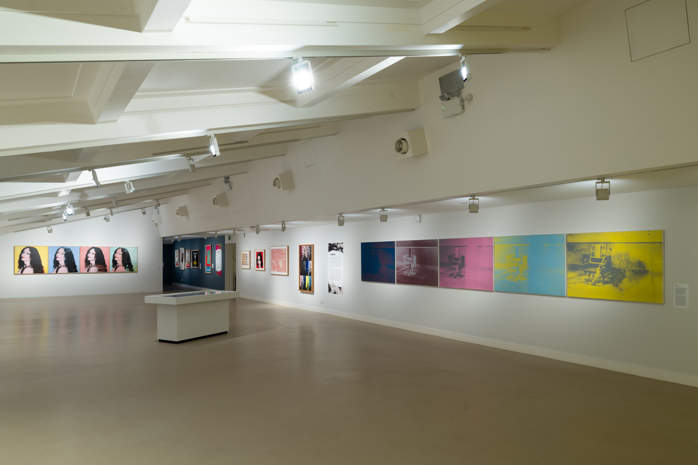 ARTIST ROOMS Andy Warhol: Pop Icon at Lakeside Arts, 24 January - 19 April 2026. Artwork © 2026 The Andy Warhol Foundation for the Visual Arts, Inc. /  Artist Rights Society (ARS), New York and DACS, London / Photo © Tate (Lucy Green and Yili Liu)