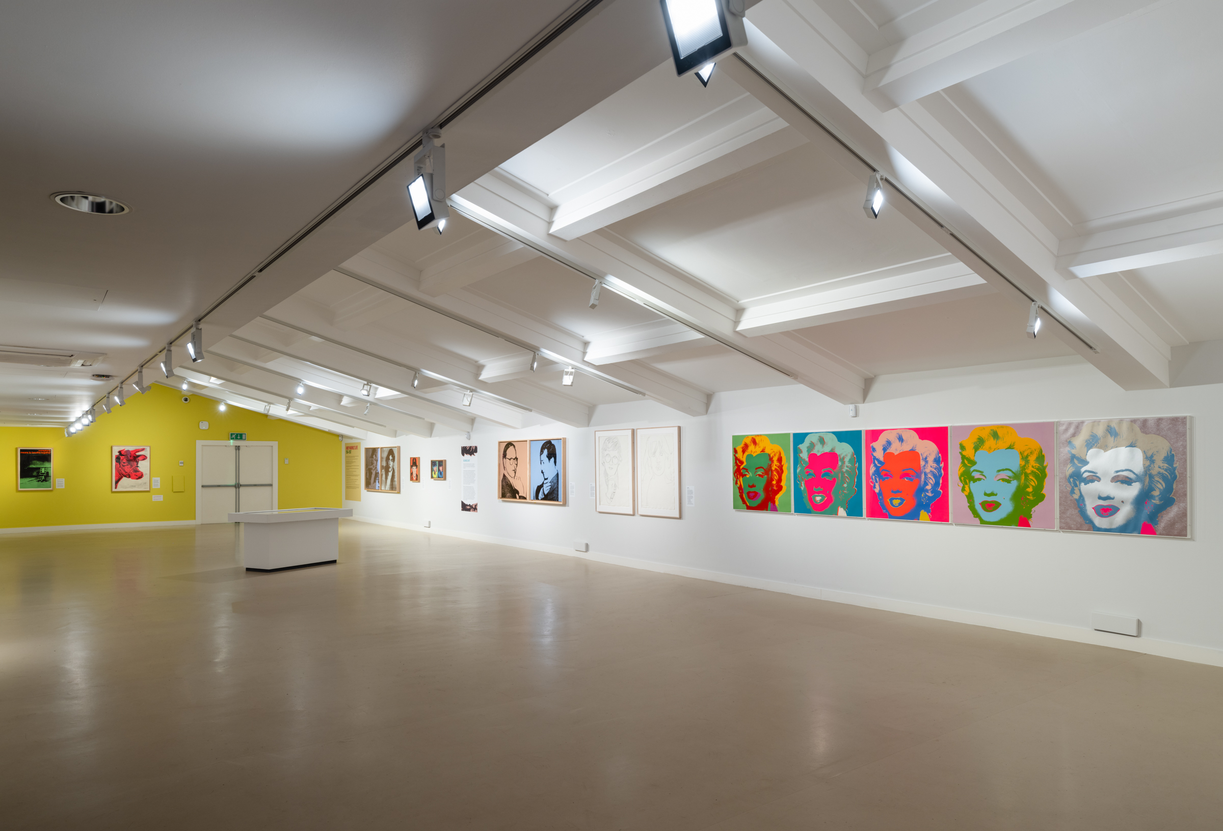 ARTIST ROOMS Andy Warhol: Pop Icon at Lakeside Arts, 24 January - 19 April 2026. Artwork © 2026 The Andy Warhol Foundation for the Visual Arts, Inc. /  Artist Rights Society (ARS), New York and DACS, London / Photo © Tate (Lucy Green and Yili Liu)