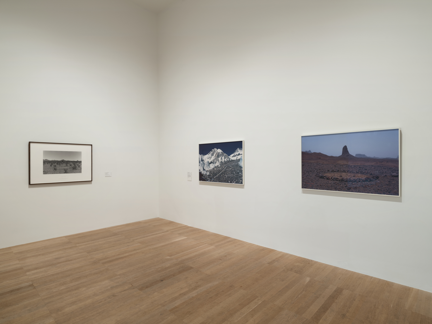 Installation view of ARTIST ROOMS Richard Long, Tate Modern 2025. Photo © Tate (Joe Humphrys)