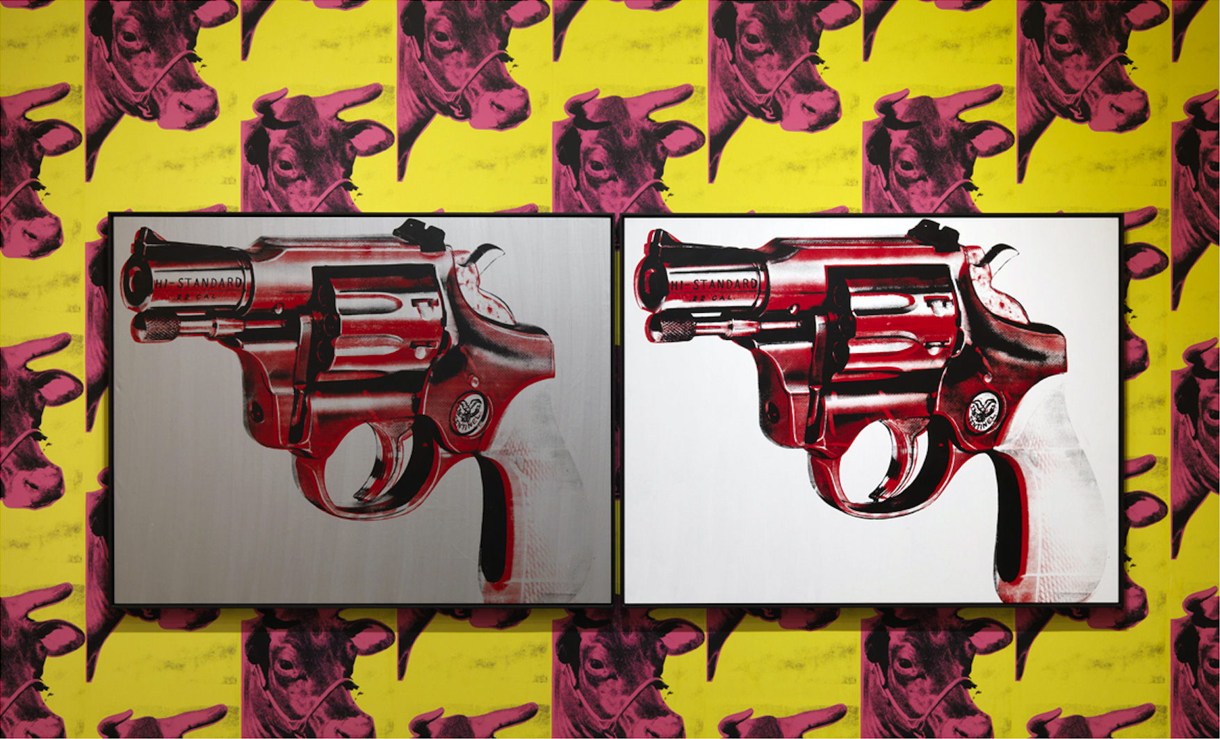 Installation view of 'Warhol is Here' at De La Warr Pavilion, Bexhill (2011-12)