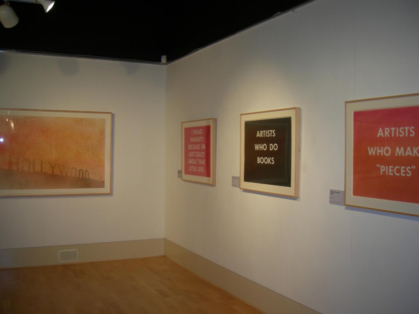 Ed Ruscha The Highland Touring Circuit Thurso Artist