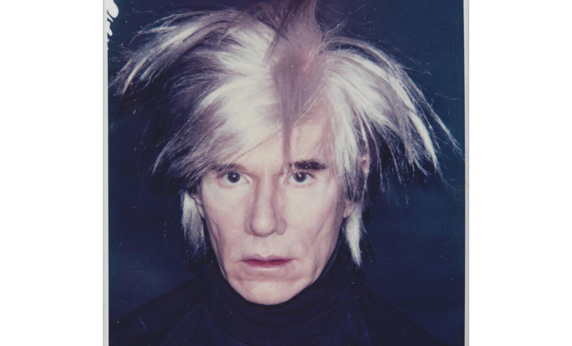 Andy Warhol, Self-Portrait with Fright Wig, 1986. ARTIST ROOMS Tate and National Galleries of Scotland.  © 2025 The Andy Warhol Foundation for the Visual Arts, Inc. / Licensed by DACS, London.