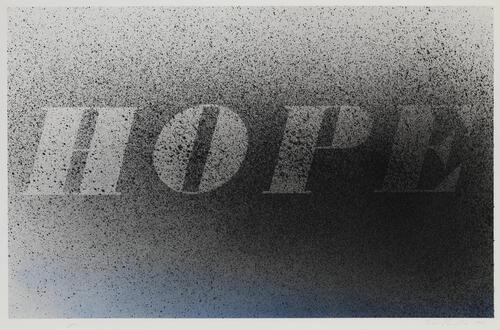 hope, ed ruscha, 1998